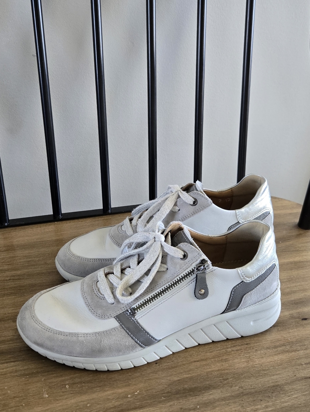Women's Hartjes Wave Shoe - Aluminium/Eisgrau Color - Picture 5 of 11
